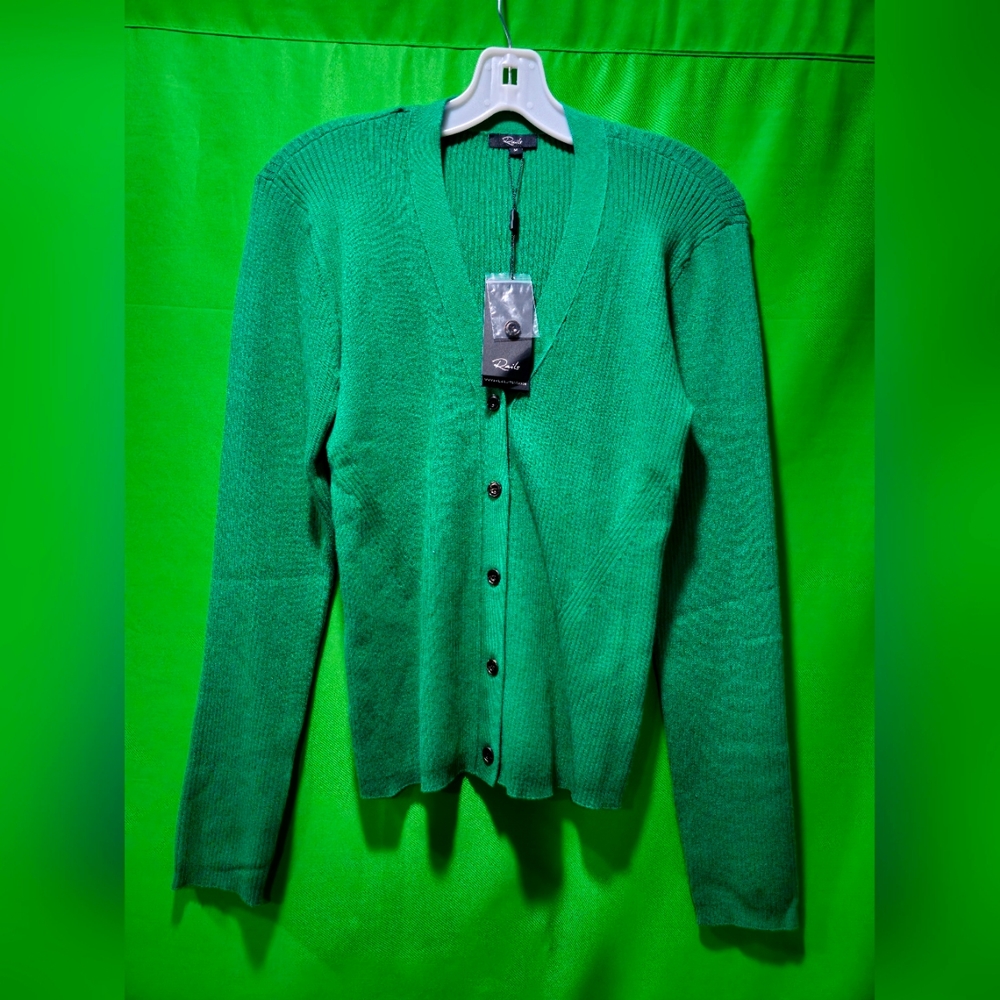 Rails Beau Cardigan - Kelly Green